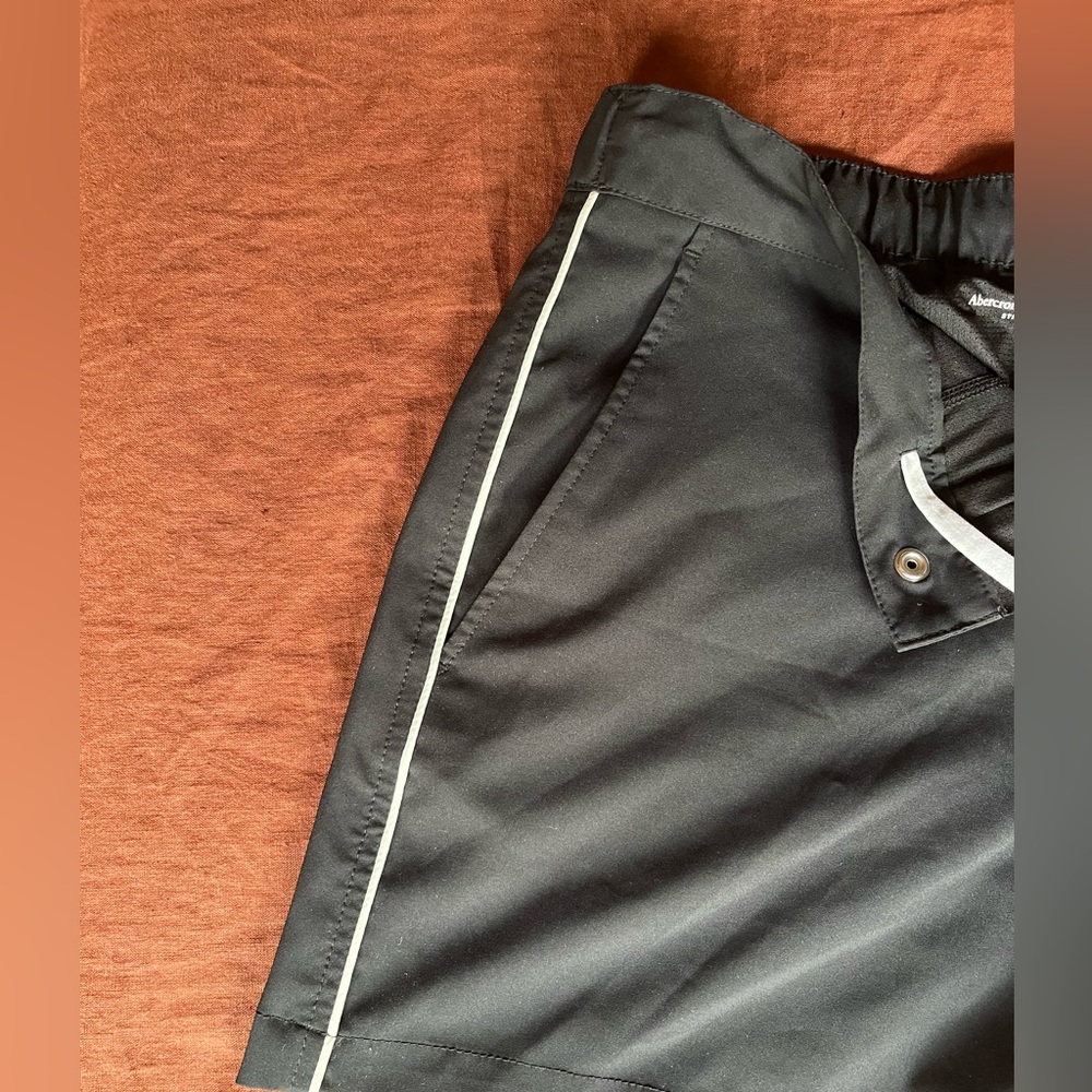 Abercrombie Button Front Retro Swim Trunks - image 3